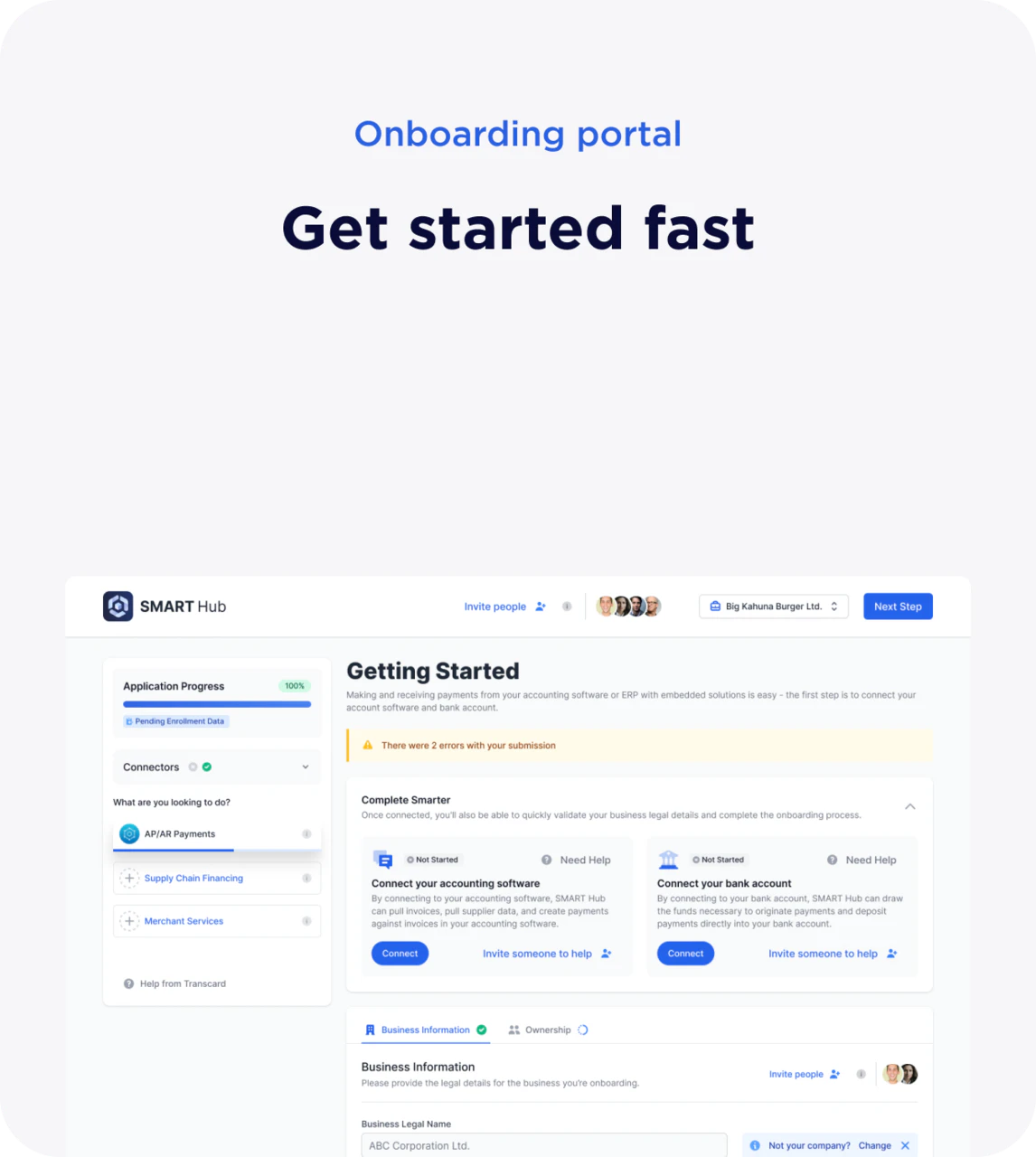 screenshot of SMART Suite